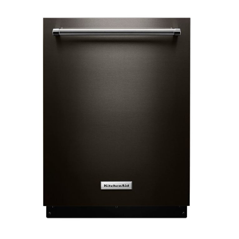 KitchenAid Dishwasher w/Clean Water Wash System in Black Stainless