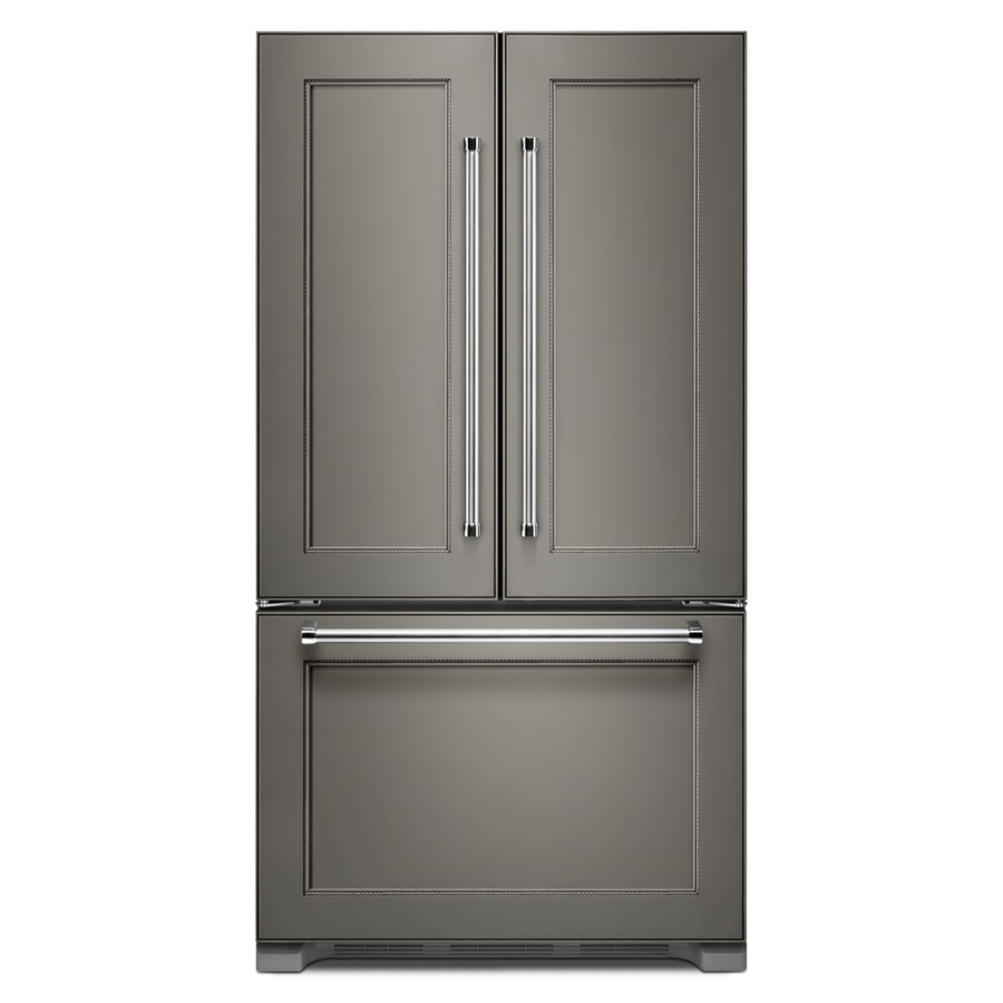 KitchenAid 22 cu ft 36" Panel Ready French Door Refrigerator