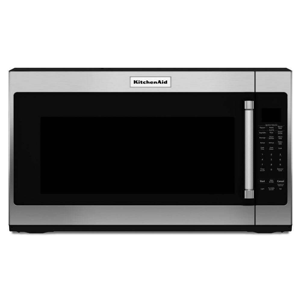KitchenAid 1000W Microwave w/7 Sensor Functions in Stainless Steel