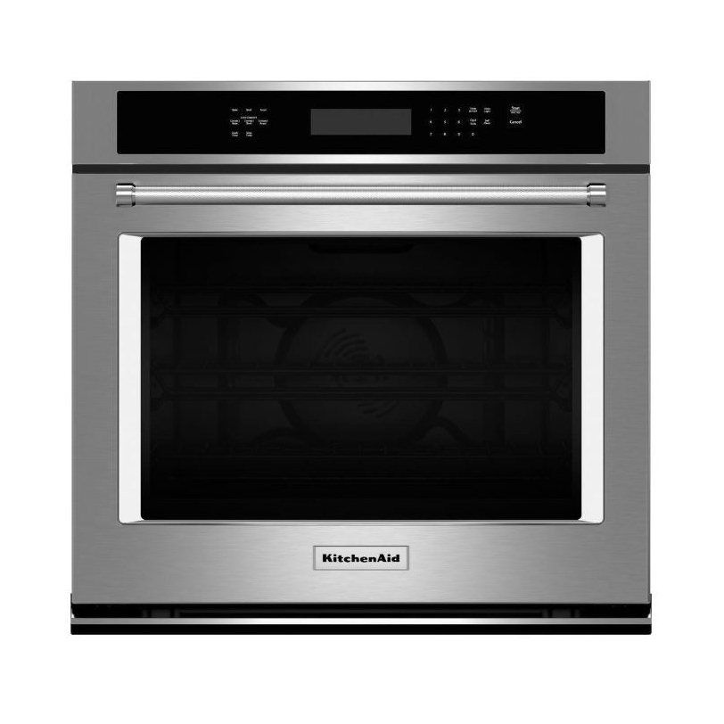 KitchenAid 30" Wall Oven w/Even Heat Convection in Stainless