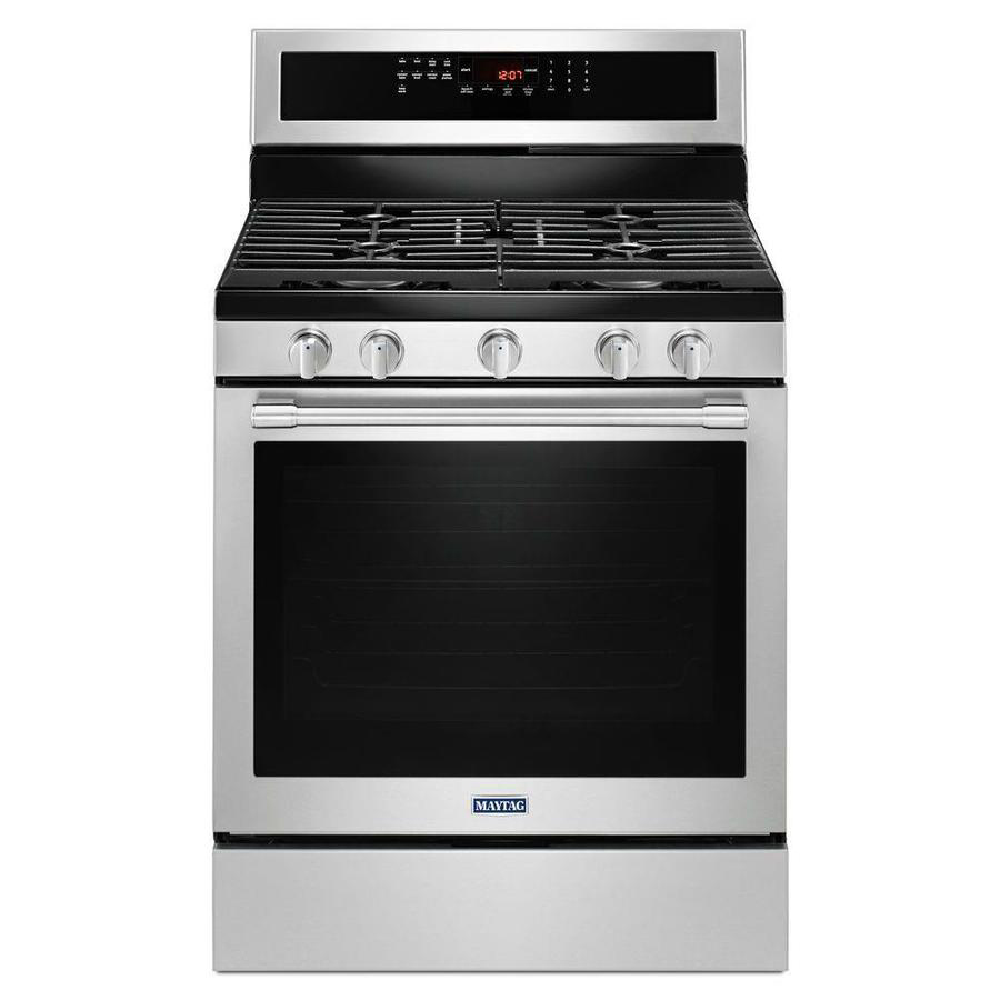 Maytag 30" Convection Gas Range w/Preheat in Stainless Steel