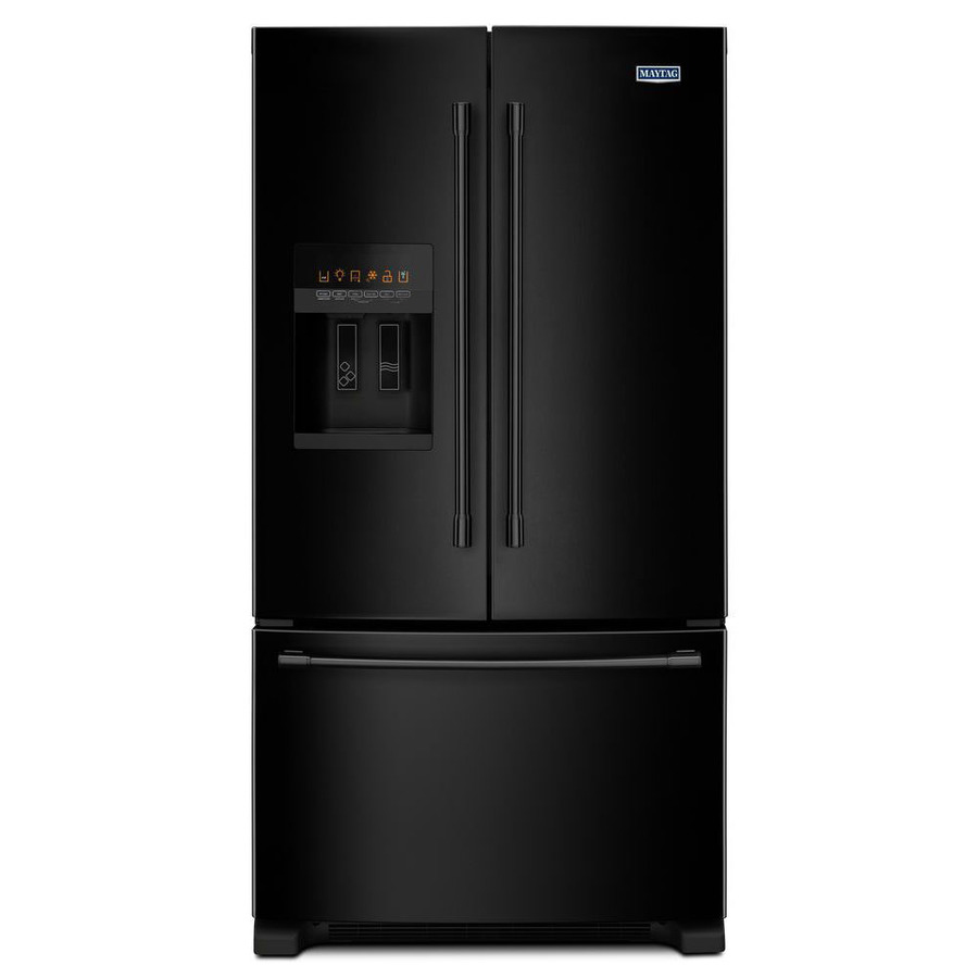 Maytag 36" 3 Door Refrigerator w/PowerCold in Black