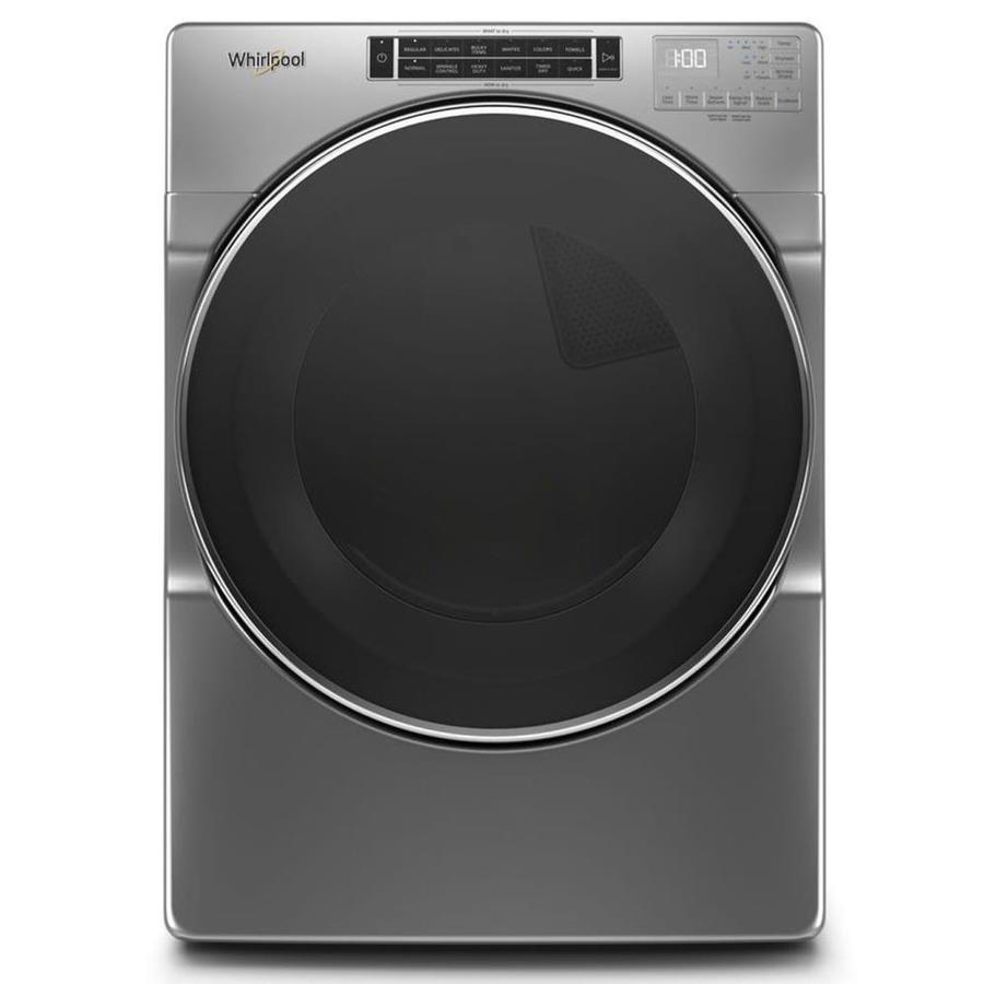 Whirlpool 7.4 cu ft Front Load Electric Dryer w/Steam in Chrome