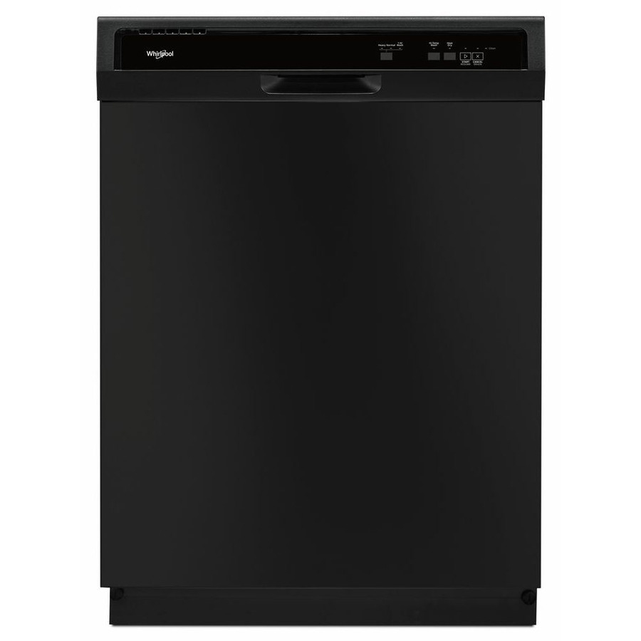 Whirlpool Heavy Duty Dishwasher w/1-Hour Wash Cycle in Black