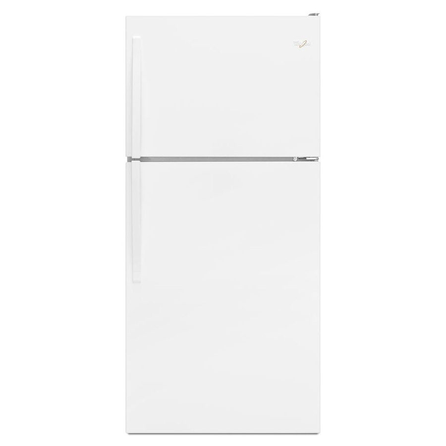 Whirlpool 30" Top Freezer Refrigerator in White