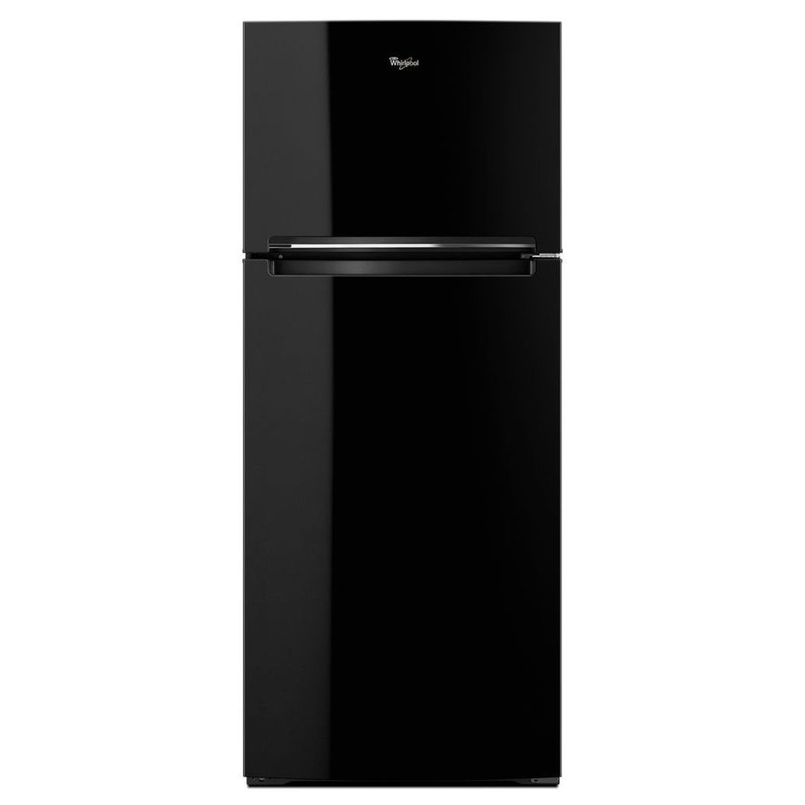 Whirlpool 28" Refrigerator w/Top Freezer in Black
