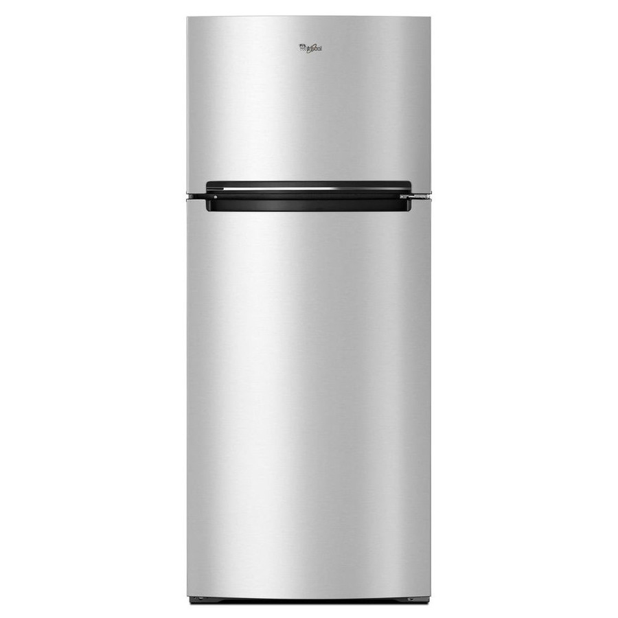 Whirlpool 28" Refrigerator w/Top Freezer in Metallic Steel