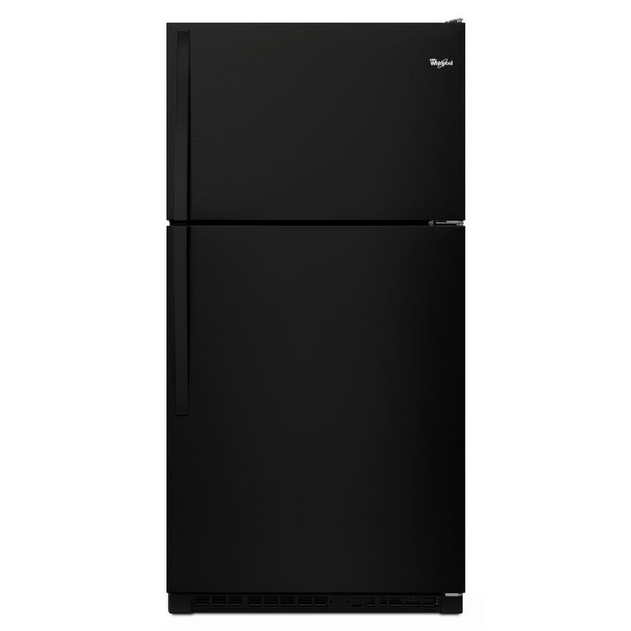Whirlpool 33" Refrigerator w/Top Freezer in Black