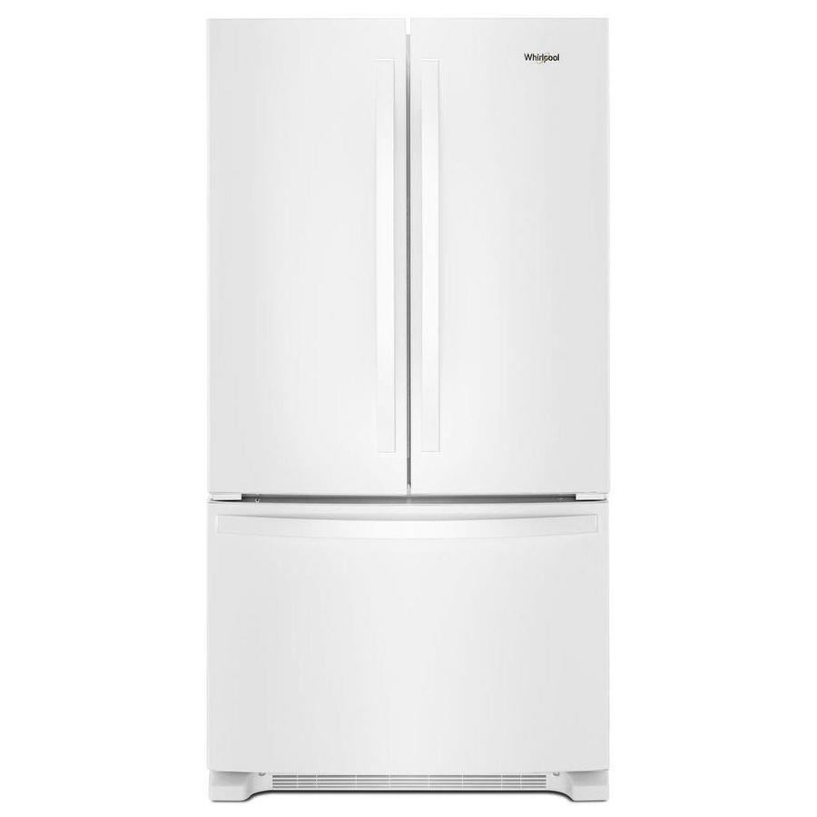 Whirlpool 36" French Door Refrigerator w/Crisper in White