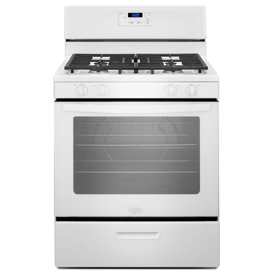 Whirlpool Gas Range w/Under-Oven Broiler in White