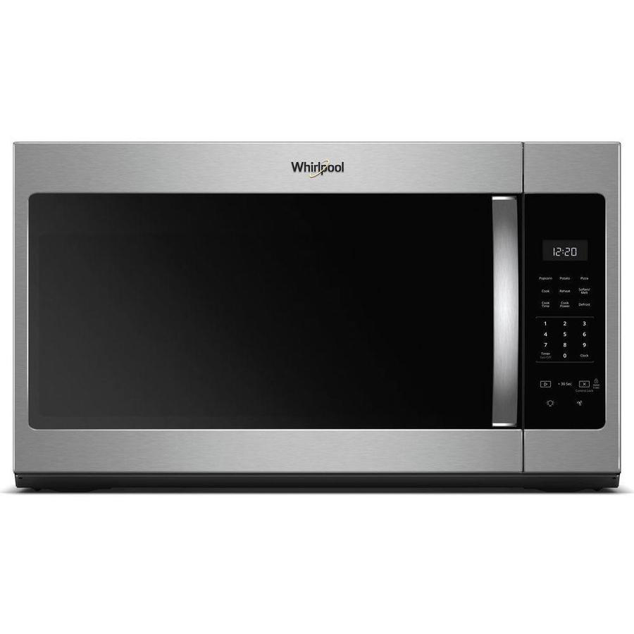 Whirlpool Microwave Hood Combo w/Elec Touch Controls in Stainless