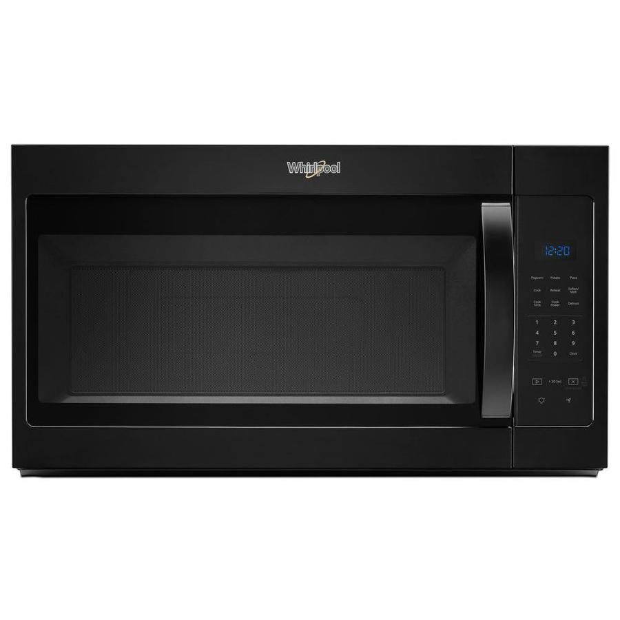 Whirlpool Microwave Hood Combo w/Elec Touch Controls in Black