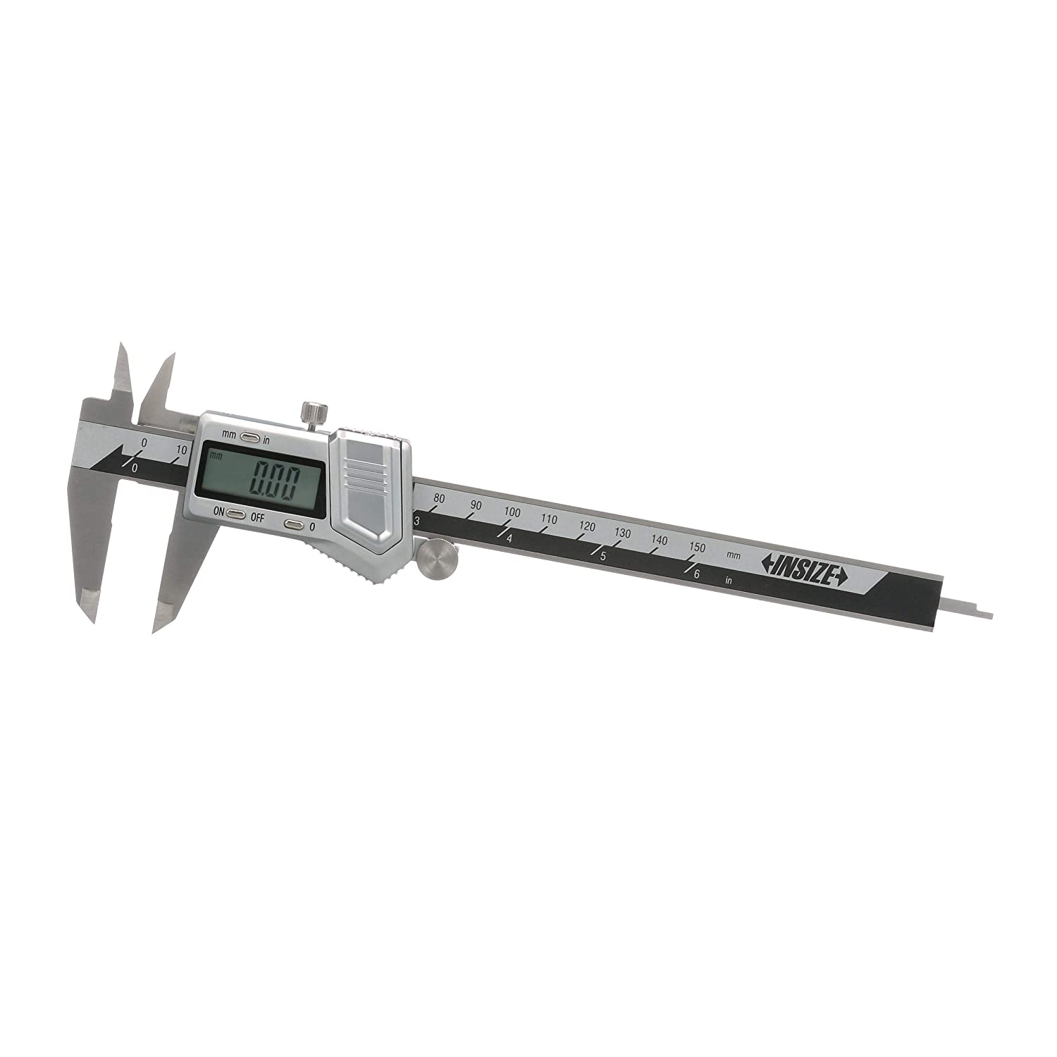 Electronic Caliper 0" to 6"/0mm to 150mm Range Stainless with Metal Case 