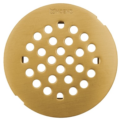 3" Tub/Shower Drain Cover in Brushed Gold