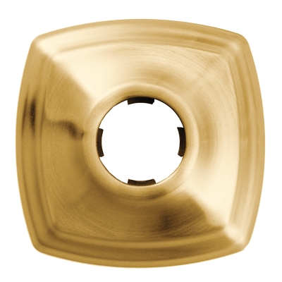 Wall/Ceiling Mount Shower Arm Flange In Brushed Gold