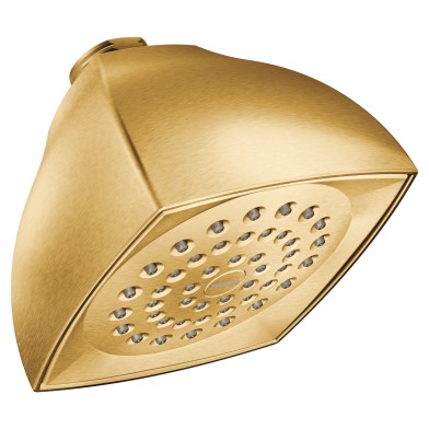 Voss MoenFlo XL Single-Function Showerhead In Brushed Gold