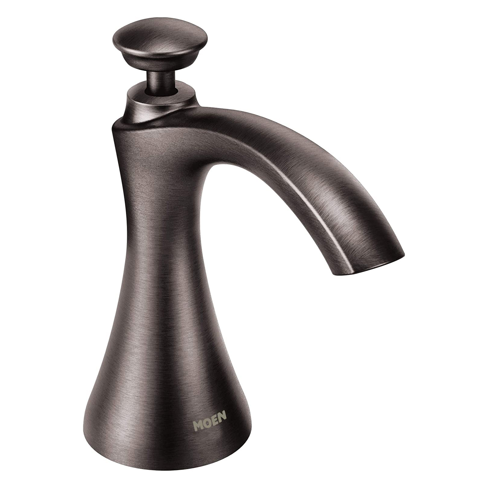 Transitional Soap/Lotion Dispenser in Black Stainless