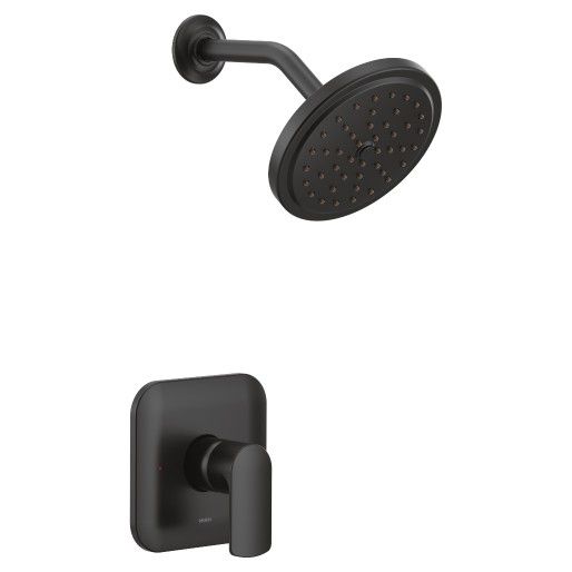 Rizon Shower Trim W/Single-Function Showerhead In Matte Black