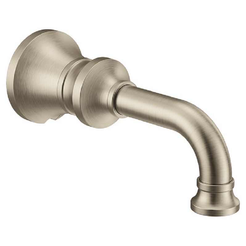 Colinet Non-Diverter Tub Spout in Brushed Nickel