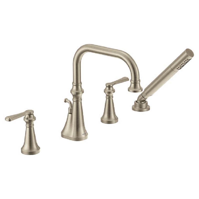 Colinet Roman Tub Faucet Trim In Brushed Nickel