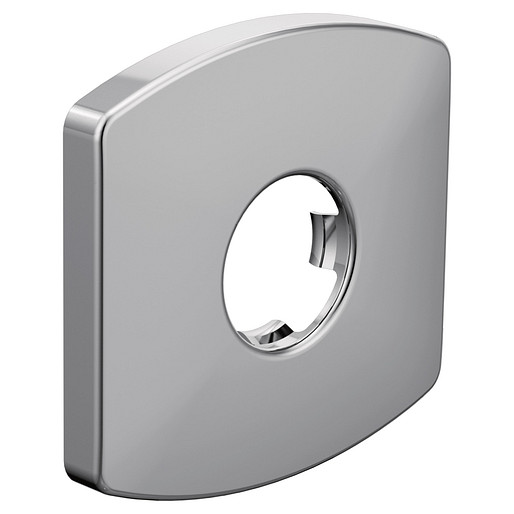 Wall/Ceiling Mount Shower Arm Flange In Polished Chrome