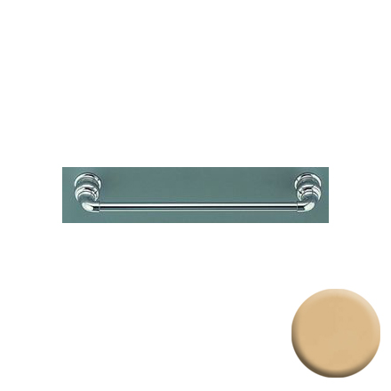 Decorator 18" Towel Bar in Satine Polished Brass