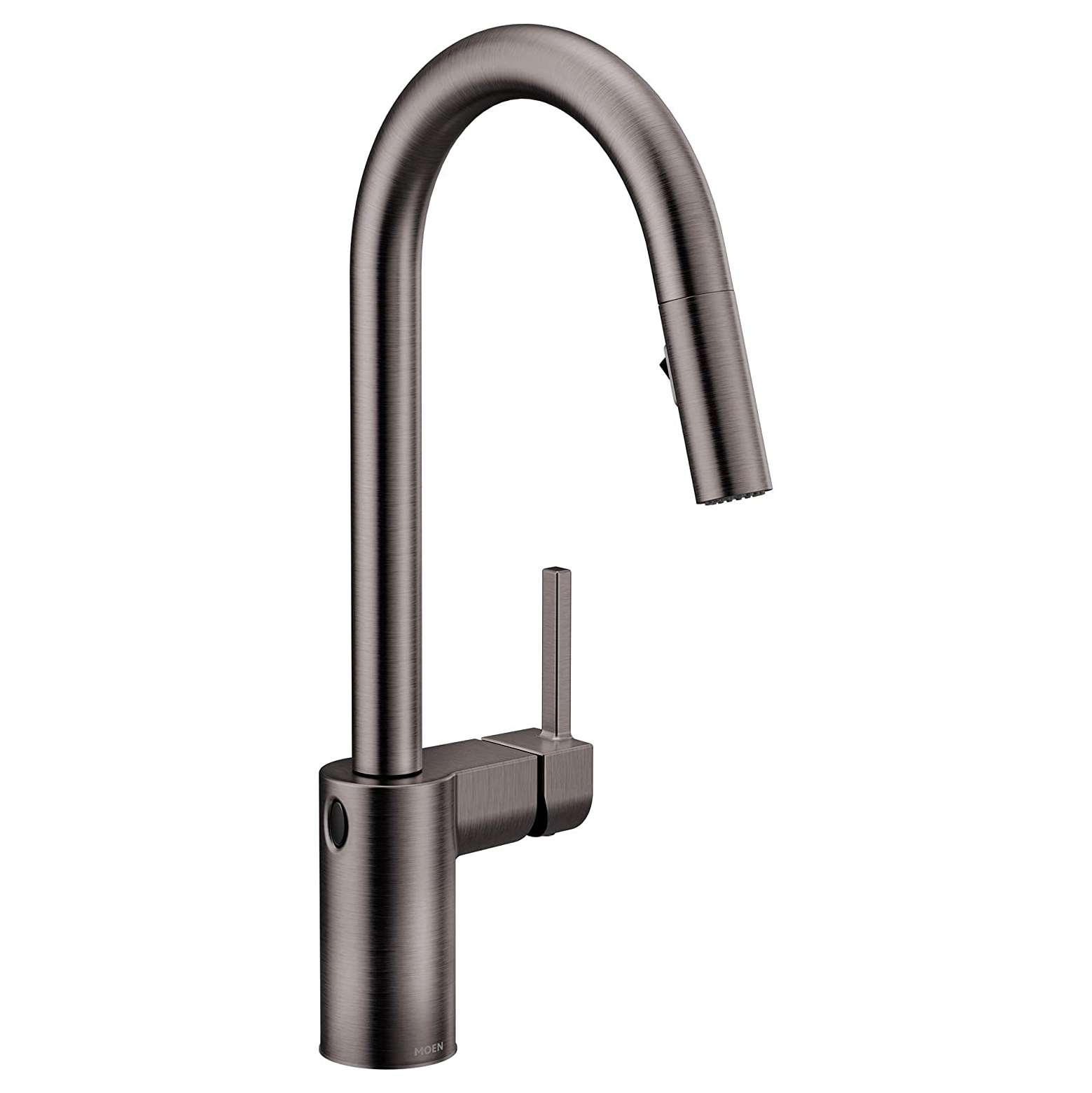 Align MotionSense Wave Pulldown Kitchen Faucet in Blk SS