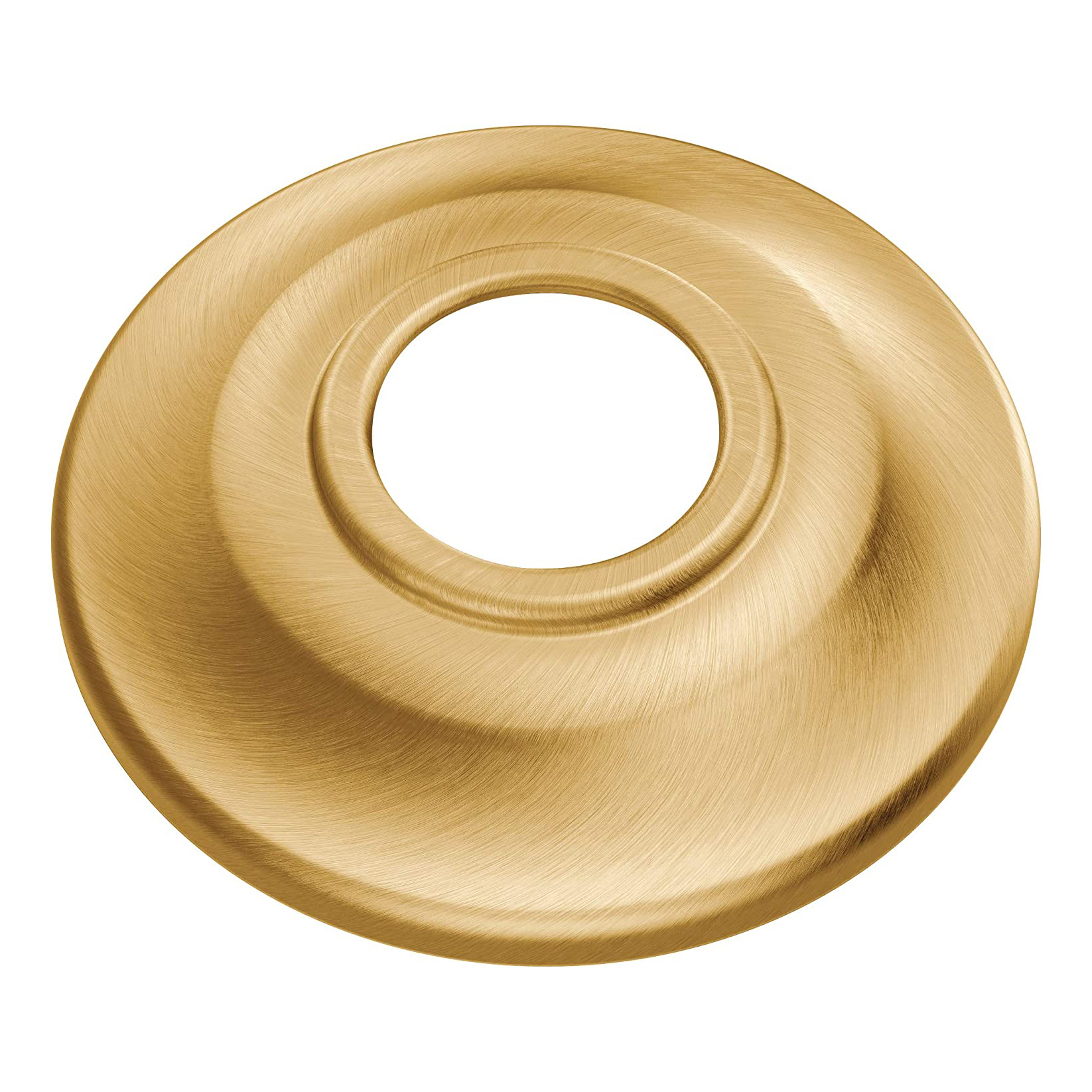Wall/Ceiling Mount Shower Arm Flange In Brushed Gold