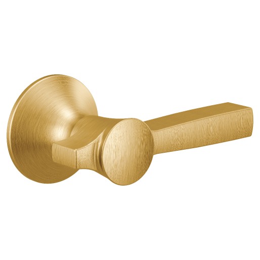 Flara Tank Lever in Brushed Gold