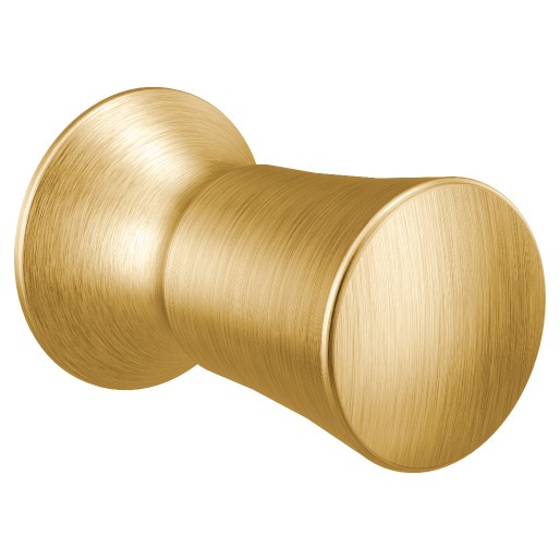 Flara Drawer Knob in Brushed Gold