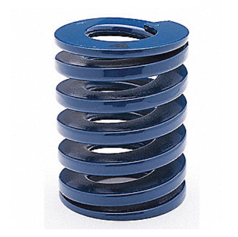 Die Spring 1-1/2"X3/4"X4" Blue Rectangular Wire Medium Load 