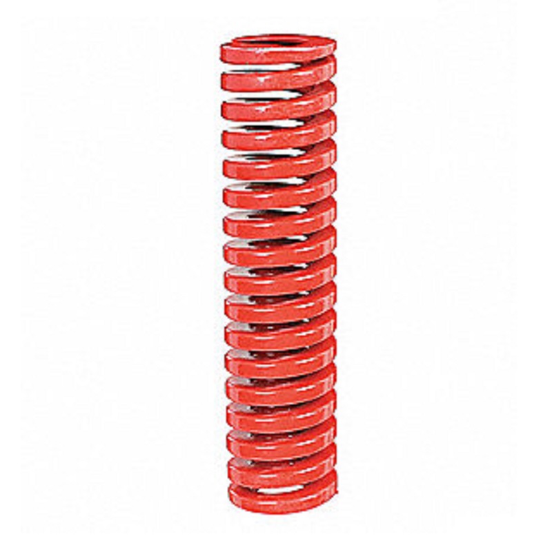 Die Spring 2-1/2"X1-1/2"X6" Red Rectangular Wire Heavy Load 