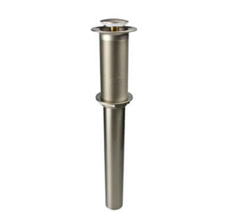 MT742/PVD POLISHED BRASS 1-1/4X8 LAV DRAIN