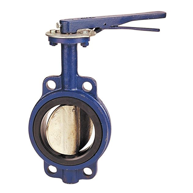 BUTTERFLY VALVE 8 CAST IRON WAFER N200135GO EPDM SEAT W/GEAR OPERATOR