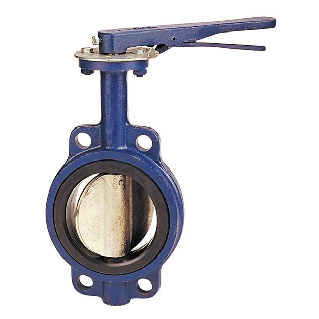BUTTERFLY VALVE 10 CAST IRON WAFER N200135GO EPDM SEAT W/GEAR OPERATOR