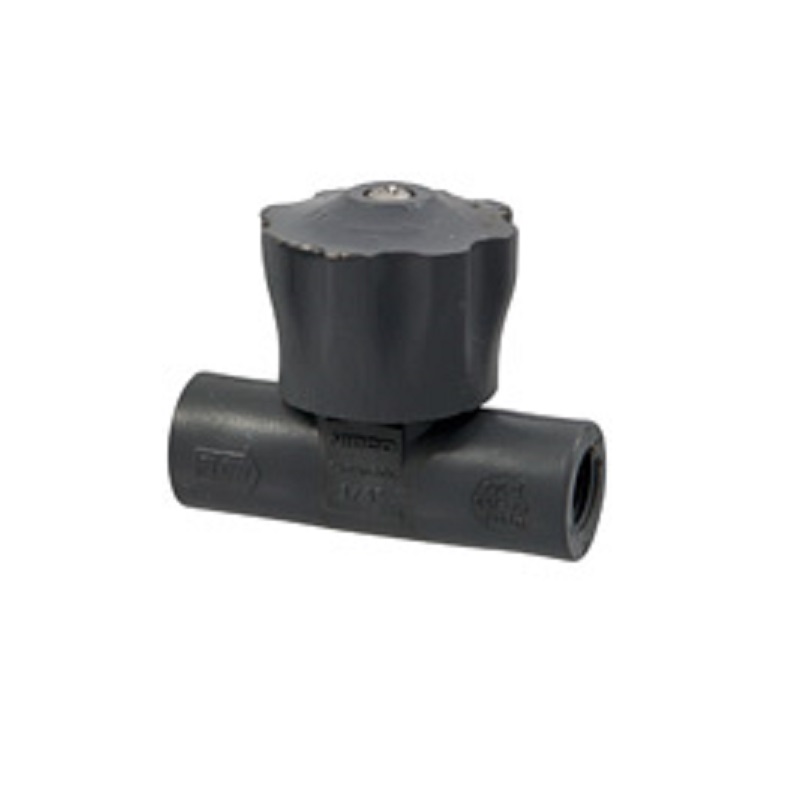 Needle Valve 1/4" PVC Schedule 80 Calibrated Threaded with Teflon Seat, FKM O-Ring Max Pressure 150 PSI