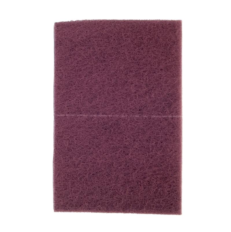 Hand Pad 6"X9" Maroon 847 General Purpose Plus Perforated Very Fine