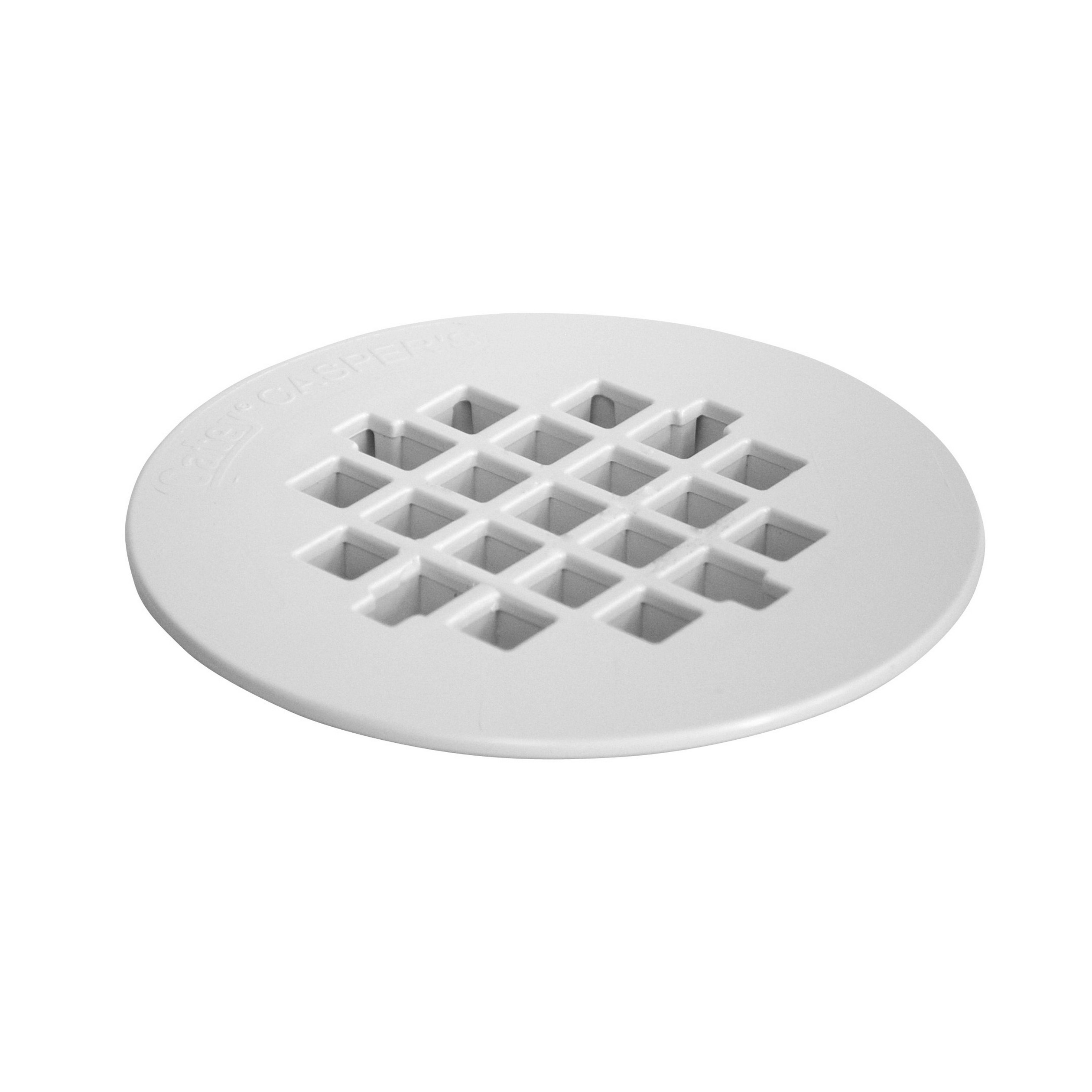 Plastic 4-1/4" Snap In Shower Strainer 