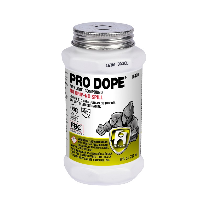 Pipe Joint Compound 1/2 Pt Brush Top Can Pro-Dope 