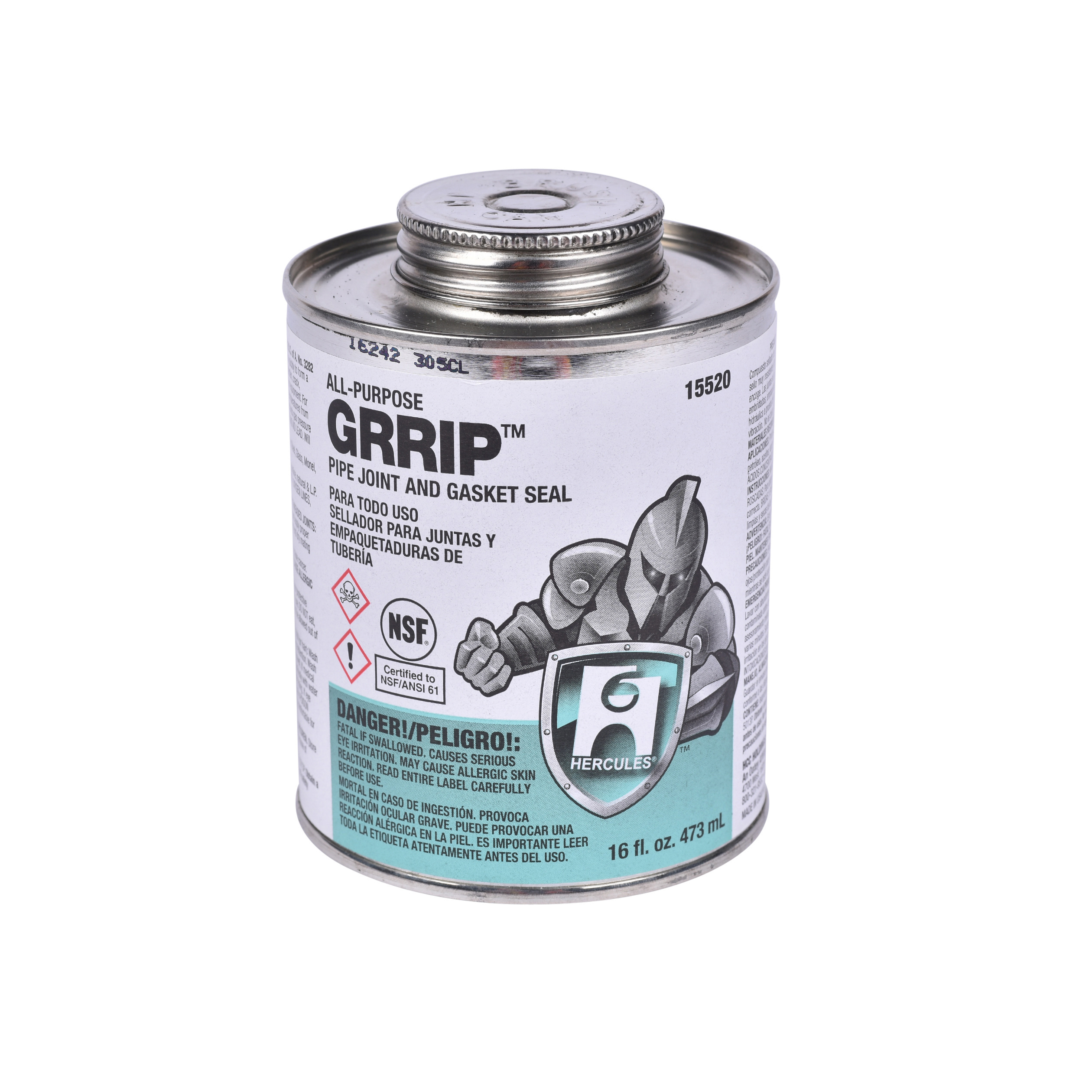 PIPE JOINT COMPOUND 1 PT 15-520 HERCULES GRRIP