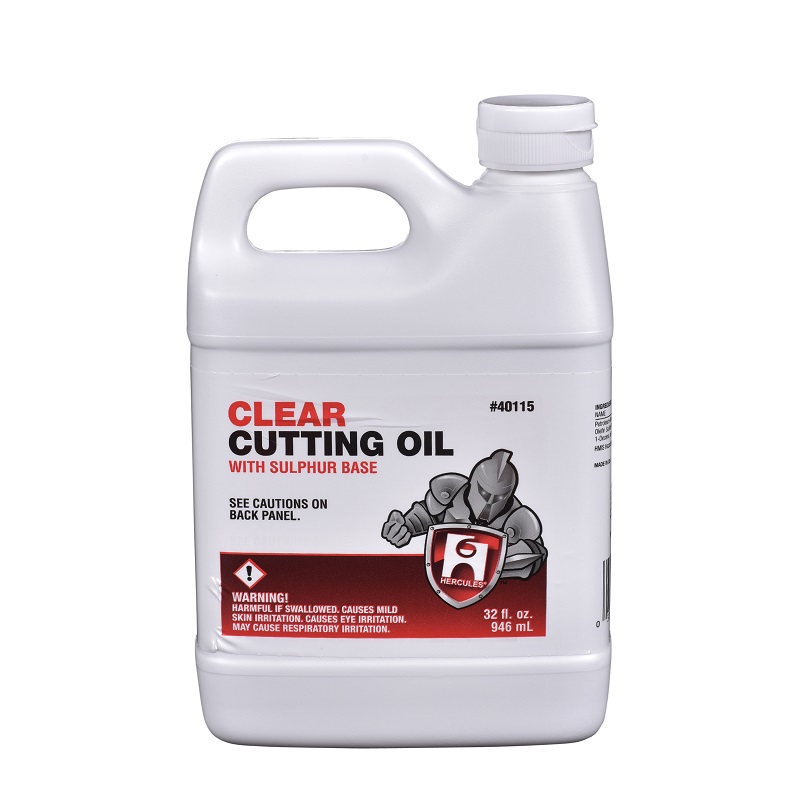 Cutting Oil 1 Qt Clear for Hand Threading 