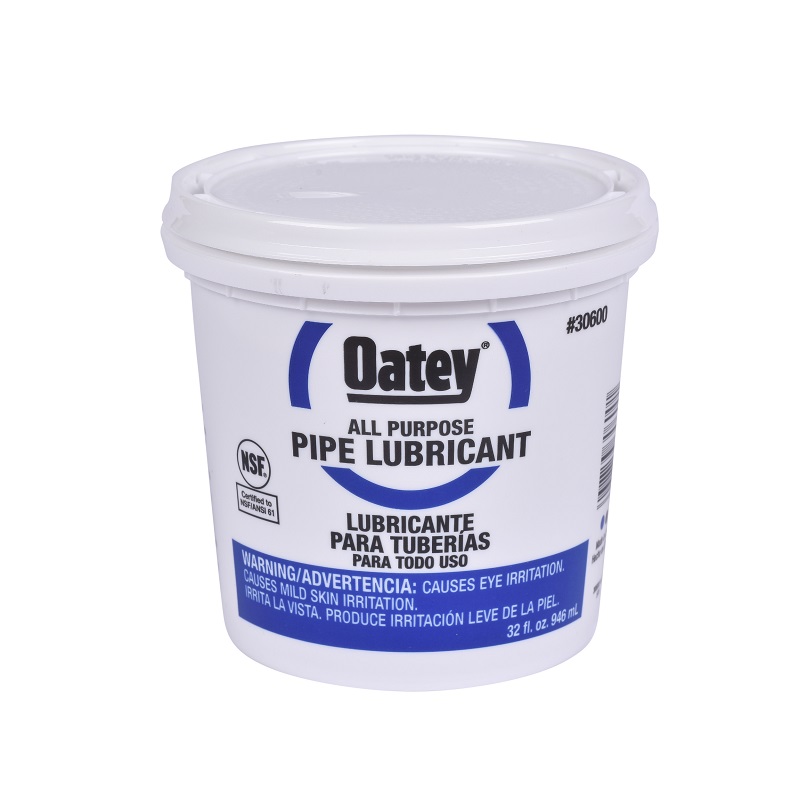 Gasket Lubricant 1 Qt Soft Paste for Pipe Gaskets Non-Toxic 