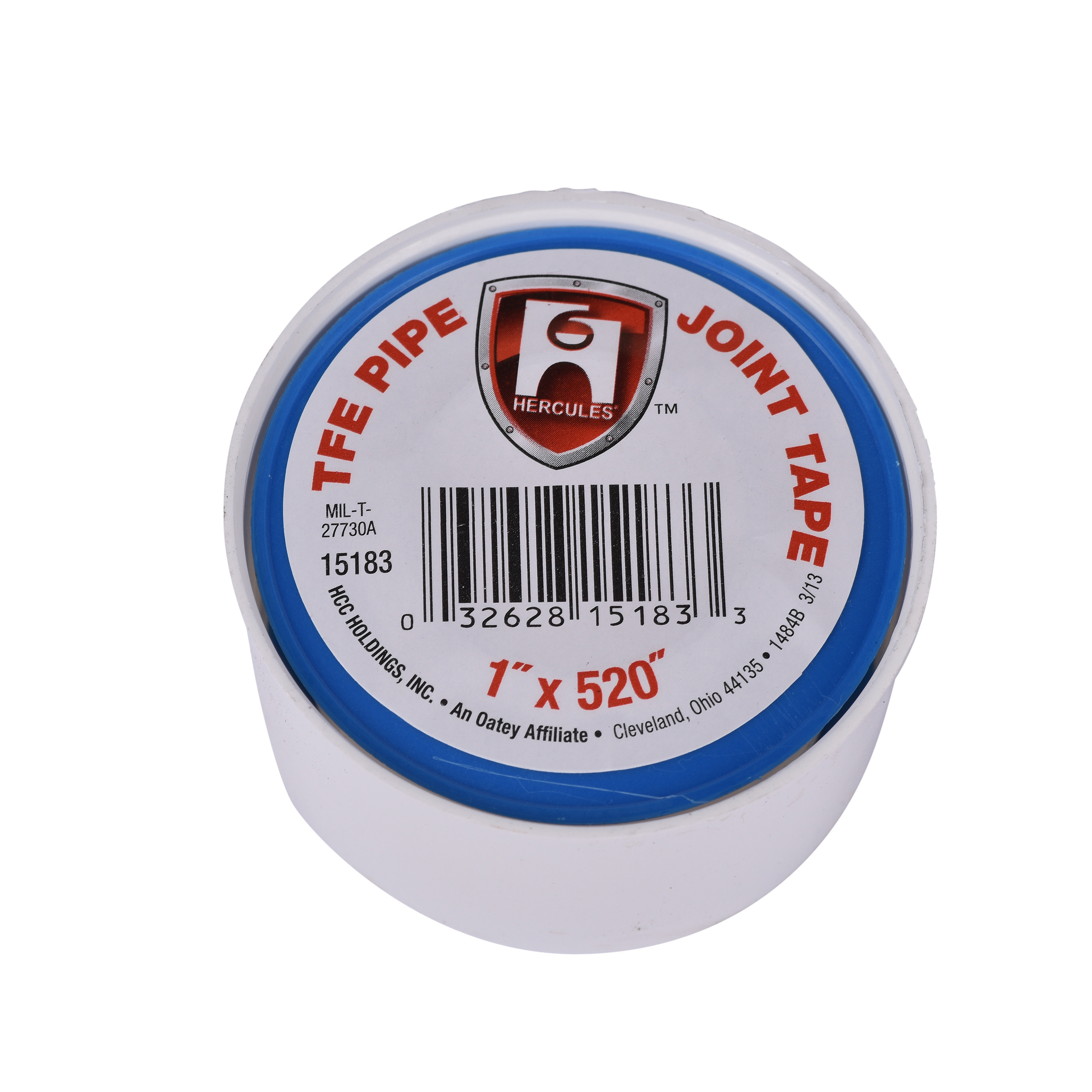 TAPE 1X520" WHT TFE - 15-183 TEFLON PIPE JOINT TAPE