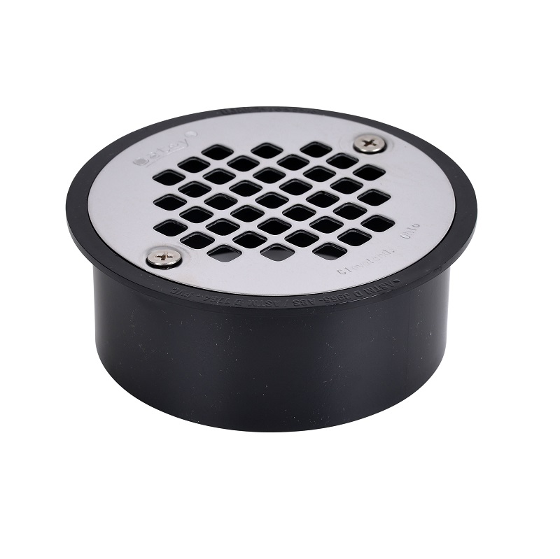 DRAIN 4 ABS SNAP-IN 43566 W/REMOVABLE STAINLESS STEEL STRAINER