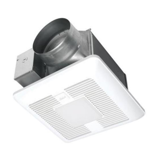 WhisperGreen Select Ceiling Mount Bathroom Exhaust Fan/Light