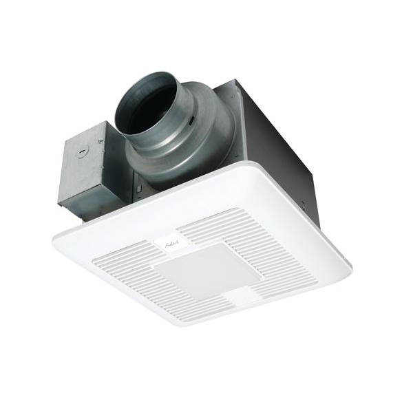 WhisperGreen Select Bathroom Ceiling Exhaust Fan/LED Lamp