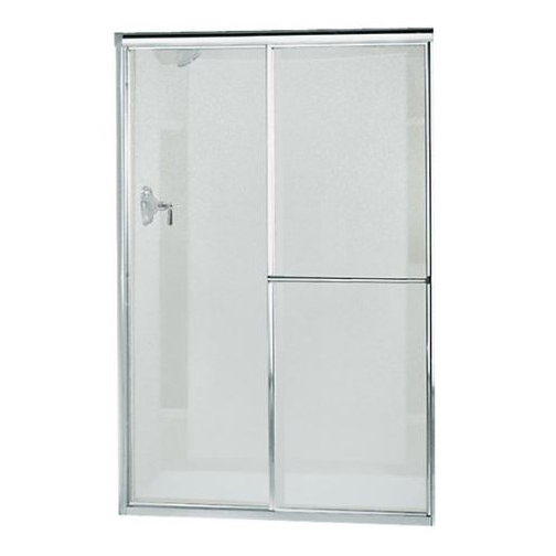 DOOR 5960-46S SHW SILVER PEBBLED GLASS/NO PATTERN