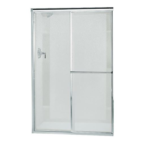 DOOR 5960-57S SHW SILVER PEBBLED GLASS/NO PATTERN