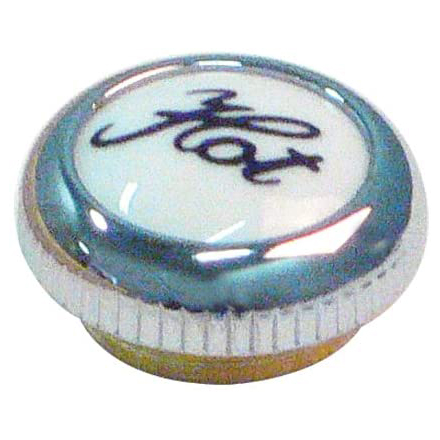 Arcana Porcelain Screw Cover Cap for Handles in Polished Chrome