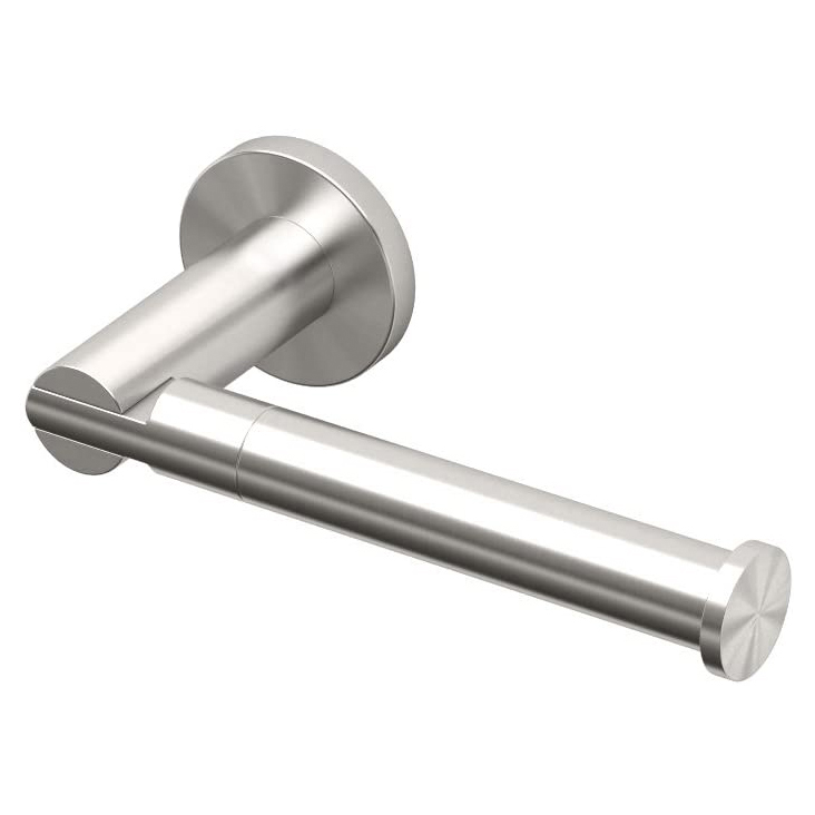 Channel Euro Toilet Tissue Holder in Satin Nickel